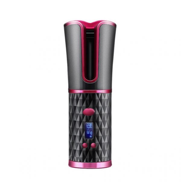 مجعد شعر لاسلكي أوتوماتيكي بتقنية الالتفاف الذكي – خفيف، محمول، وسهل الاستخدامCordless Automatic Hair Curler Iron Wireless Curling Iron