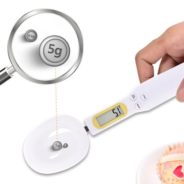 ميزان ملعقة ذكية رقمية LCD لوزن وقياس المكونات بدقة عالية – مثالية للمطبخ والخبز
Portable Precise Digital Measuring Spoon With LCD Display