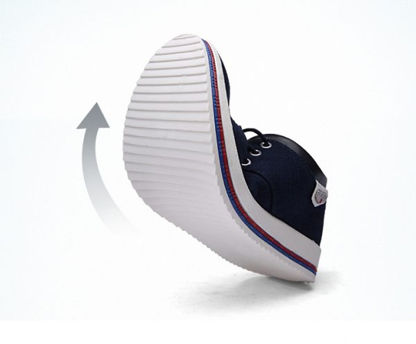 Men's lace-up casual canvas shoes حذاء رياضي بلمسة أنيقة من الكتان