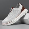 Men’S Shoes  Sports Breathable Running حذاء رياضي بلمسة  فريدة للرجل  للمشي والجري