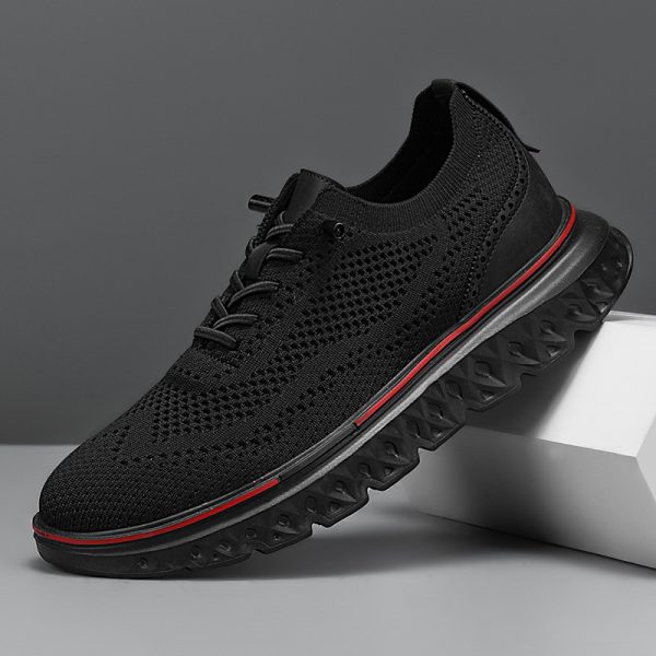 Men’S Shoes  Sports Breathable Running حذاء رياضي بلمسة  فريدة للرجل  للمشي والجري