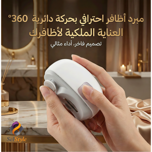 جهاز ذكي  لقص وتلميع الأظافر 2 في 1   بتقنية  تقليم ألمانية      وألوان متعددة   (خصم 35%)
