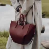 حقيبة يد نسائية فاخرة من الجلد بتصميم رائعNew Designer Large Capacity Leather Handbags for Luxury Ladies