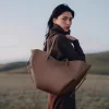 حقيبة يد نسائية فاخرة من الجلد بتصميم رائعNew Designer Large Capacity Leather Handbags for Luxury Ladies